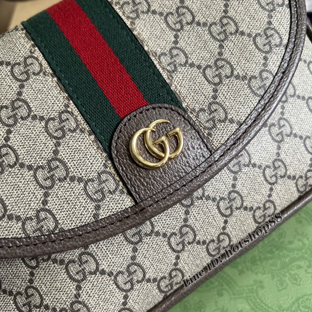 Gucci官網新款單肩斜挎包 古馳Ophidia系列迷你GG肩背包722117 gqy4850